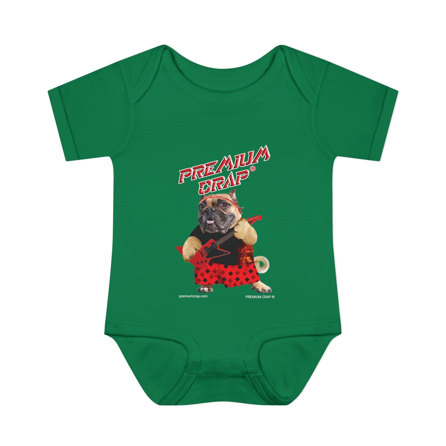 Premium Crap II Infant Baby Rib Bodysuit