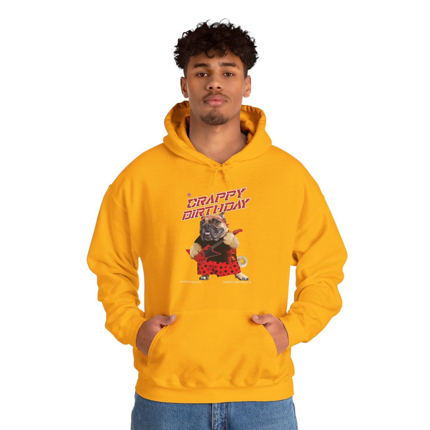 Crappy Birthday II Men's Heavy Blend Hooded Sweatshirt