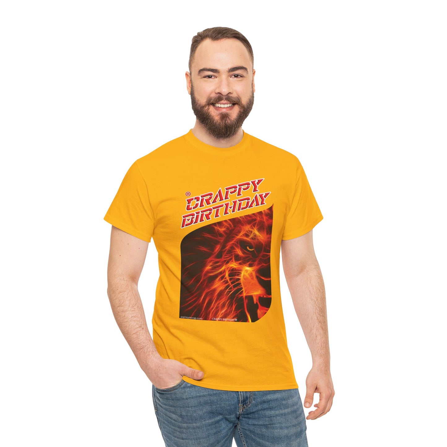 Crappy Birthday Men's Heavy Cotton Tee