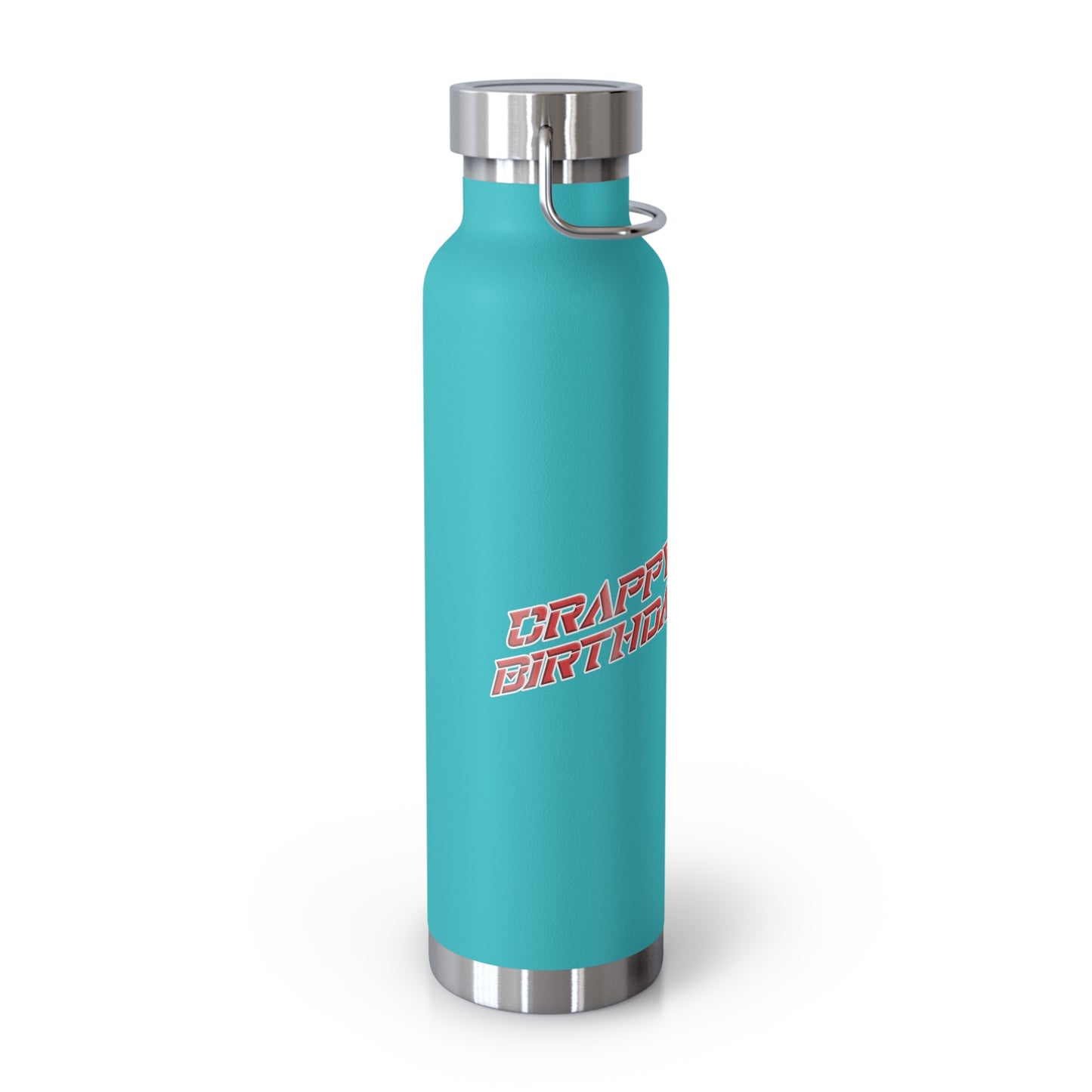 Crappy Birthday II Stainless Steel Water Bottle, Standard Lid