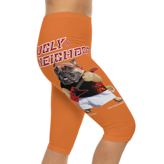 Ugly Neighbor Capri-Cious Leggings - Crusta