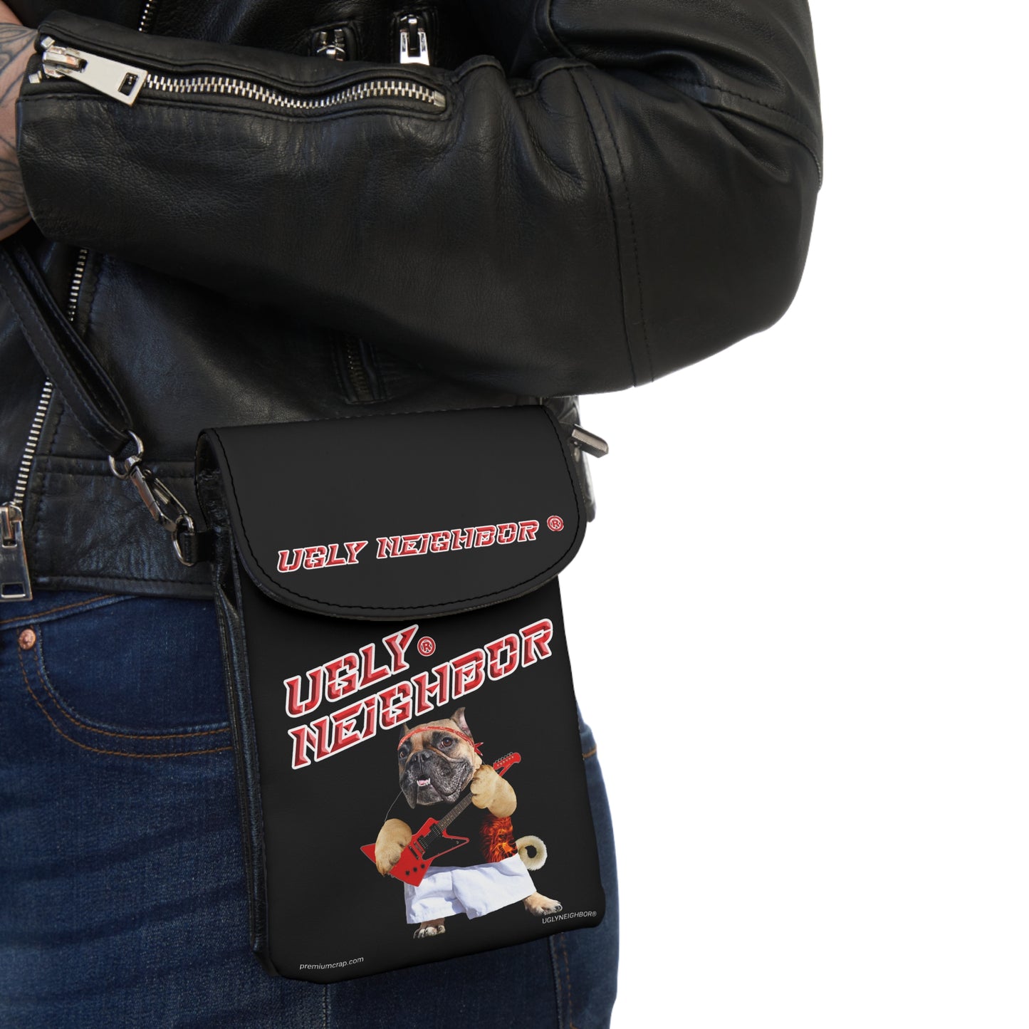 Ugly Neighbor Small Cell Phone Wallet