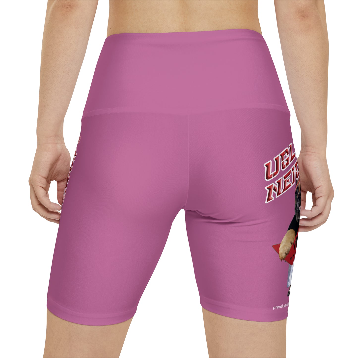 Ugly Neighbor WorkoutWit Shorts - Light Pink