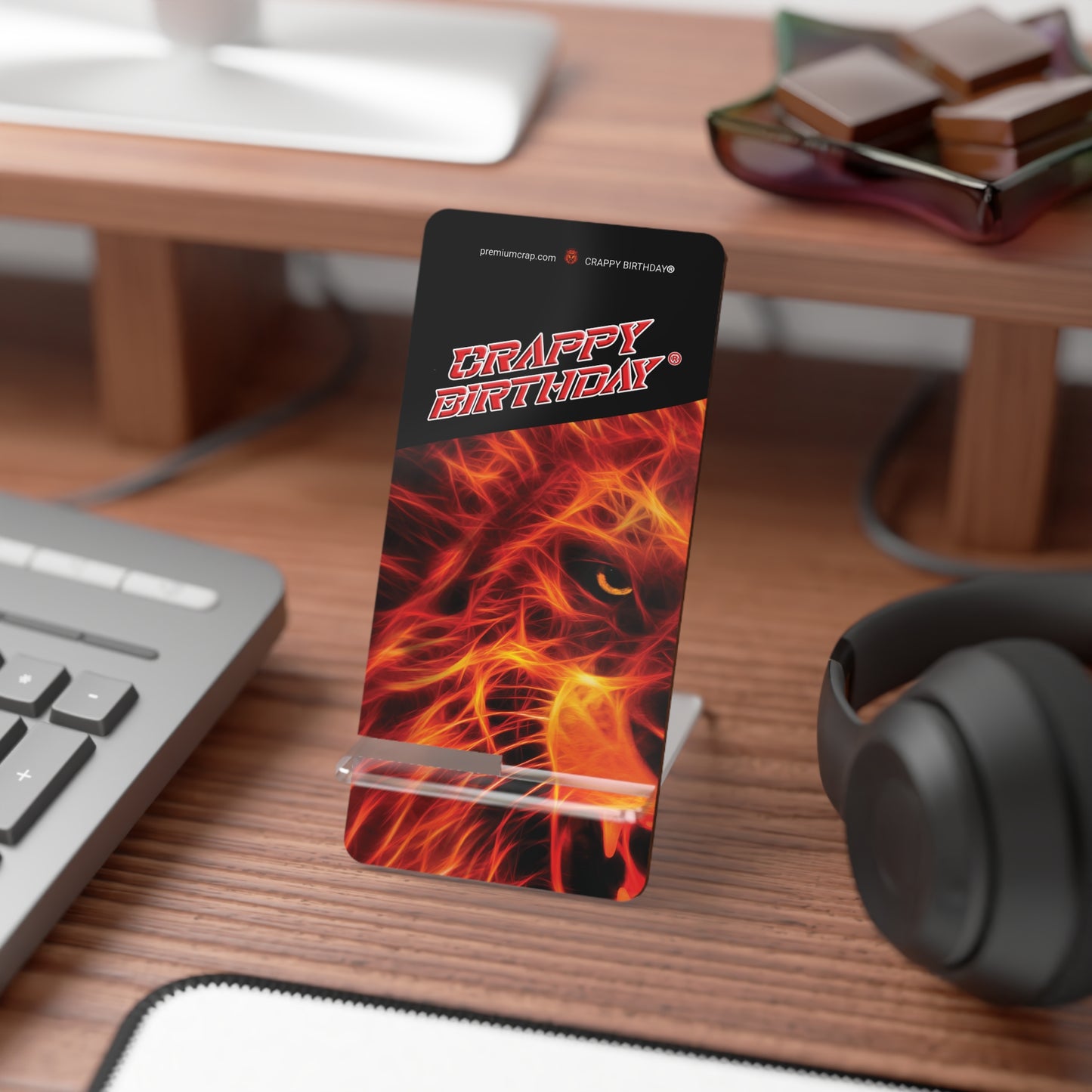 Crappy Birthday Mobile Display Stand for Smartphones