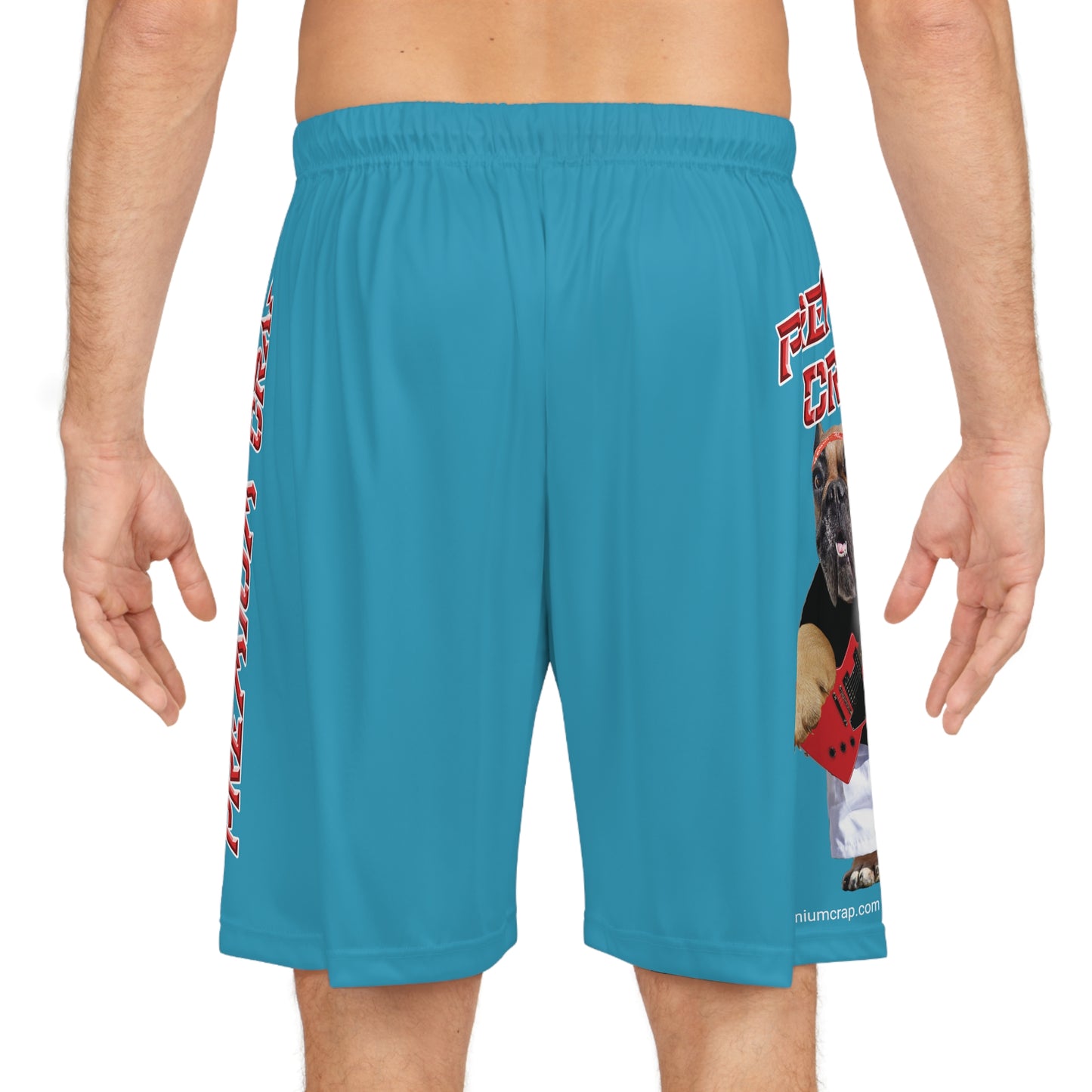 Premium Crap Basketball Shorts - Turquoise