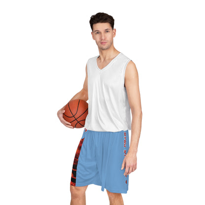 Premium Crap BougieBooty Baller Shorts - Light Blue