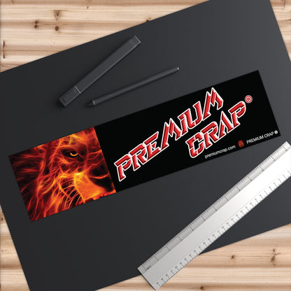 Premium Crap Bumper Stickers - 15" x 3.75"