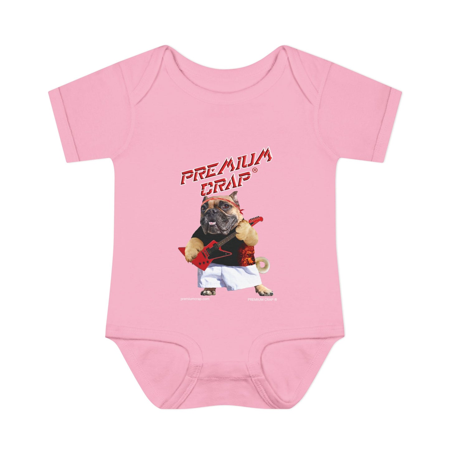 Premium Crap Infant Baby Rib Bodysuit