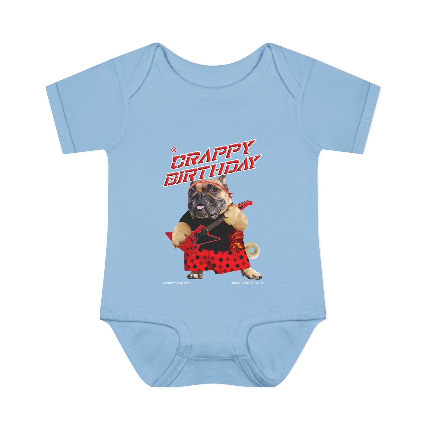 Crappy Birthday II Infant Baby Rib Bodysuit