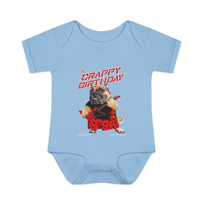 Crappy Birthday II Infant Baby Rib Bodysuit