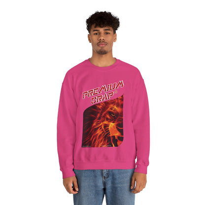 Premium Crap Men's Heavy Blend Crewneck Sweatshirt