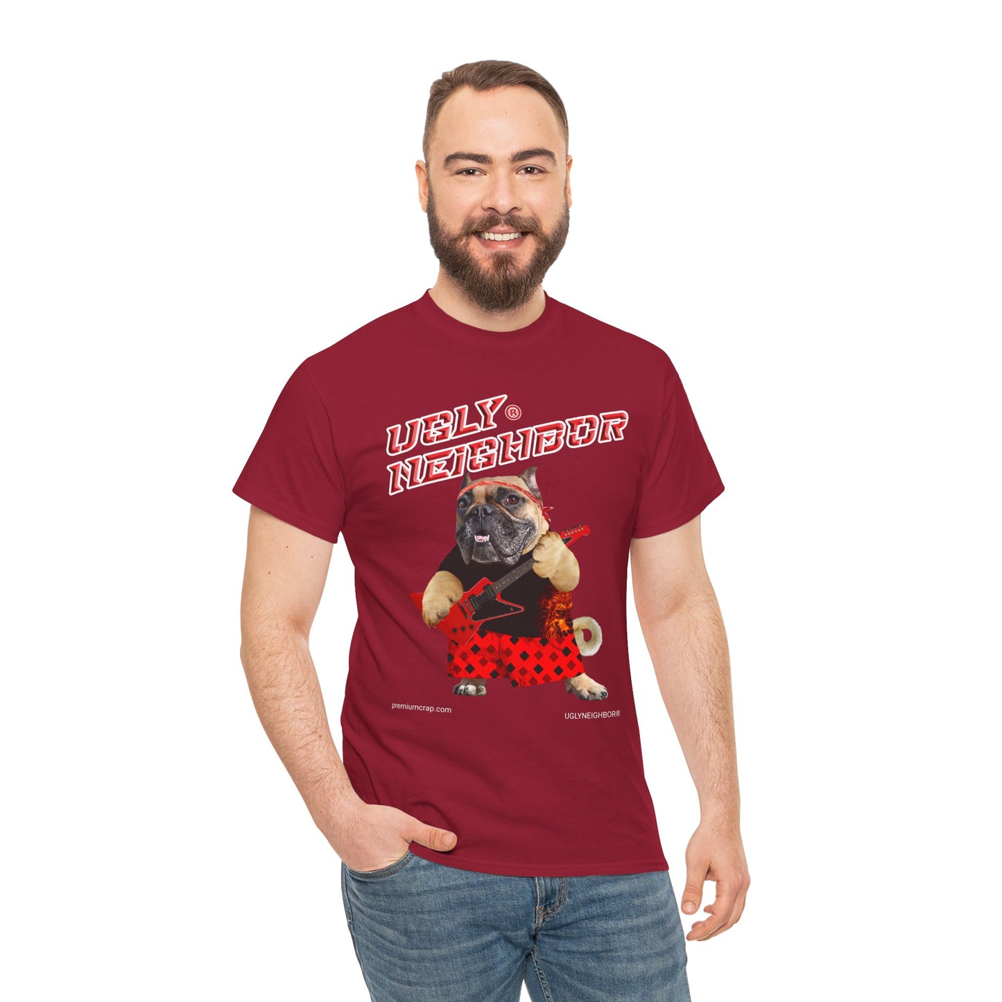 Ugly Neighbor II Men's Heavy Cotton Tee