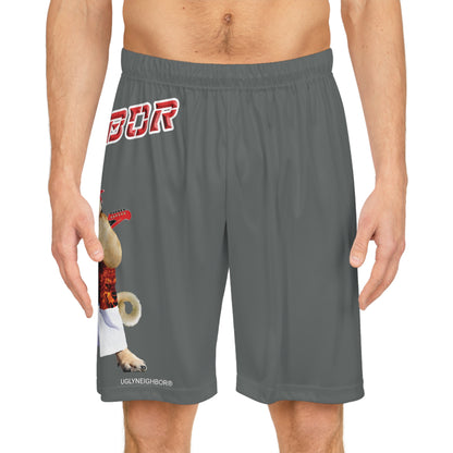 Ugly Neighbor BougieBooty Baller Shorts - Dark Grey