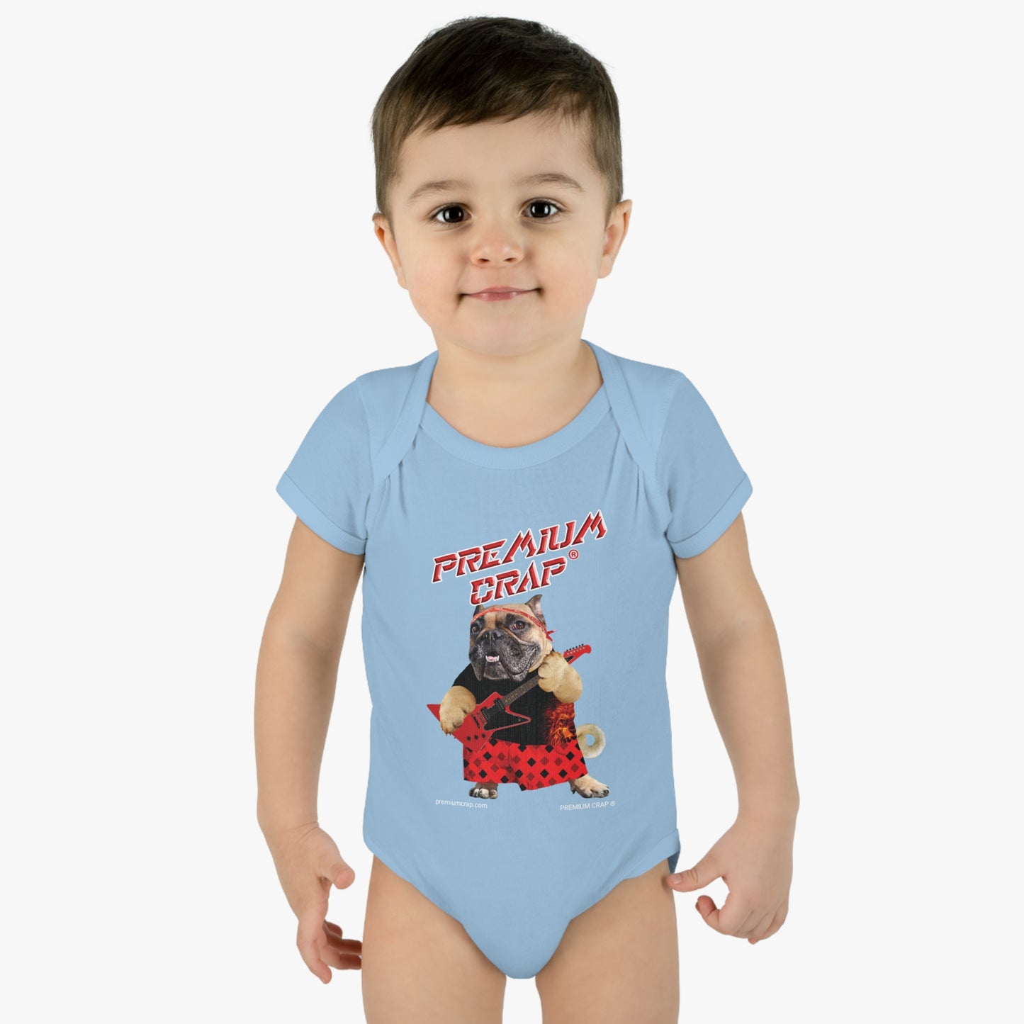 Premium Crap II Infant Baby Rib Bodysuit