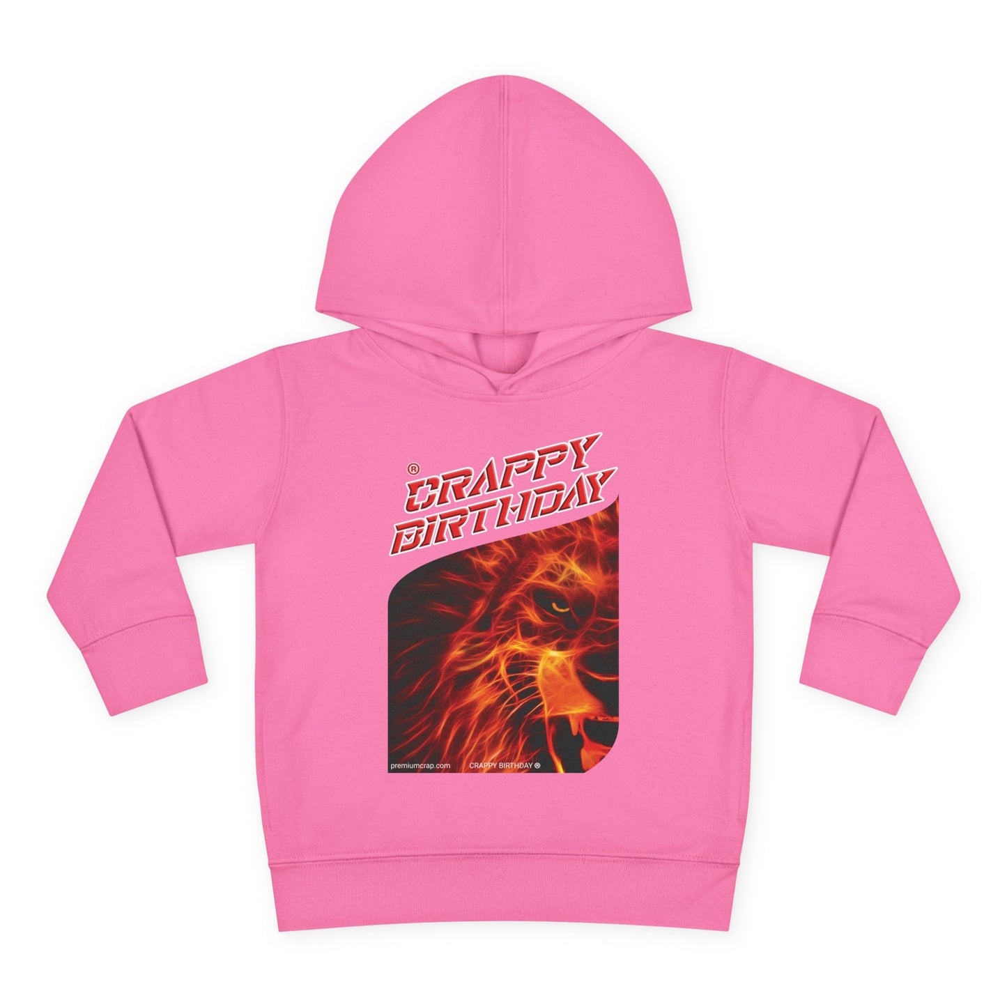 Crappy Birthday Toddler Pullover Fleece Hoodie