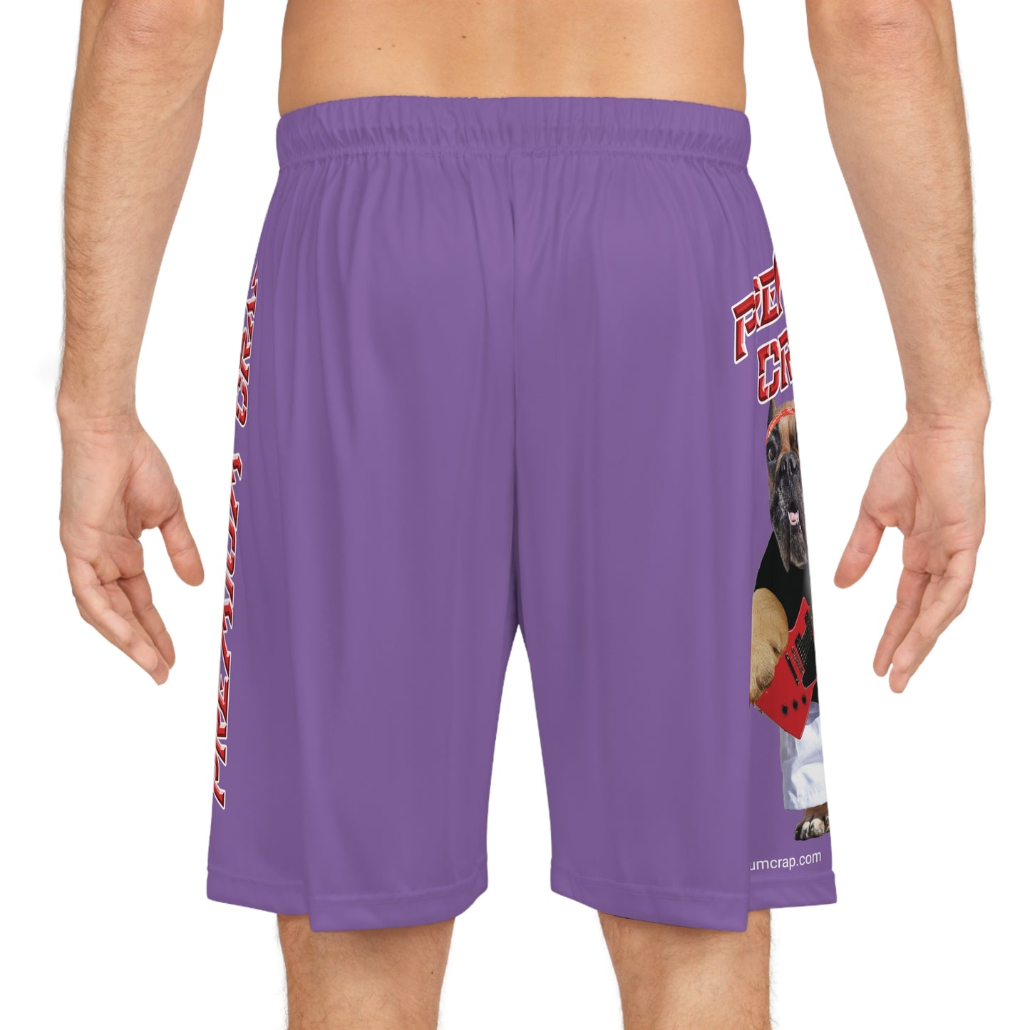 Premium Crap Basketball Shorts - Light Purple