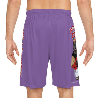 Premium Crap Basketball Shorts - Light Purple