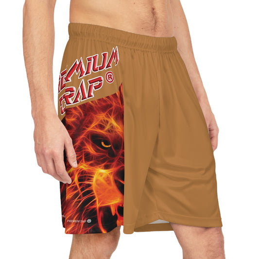 Premium Crap BougieBooty Baller Shorts - Light Brown