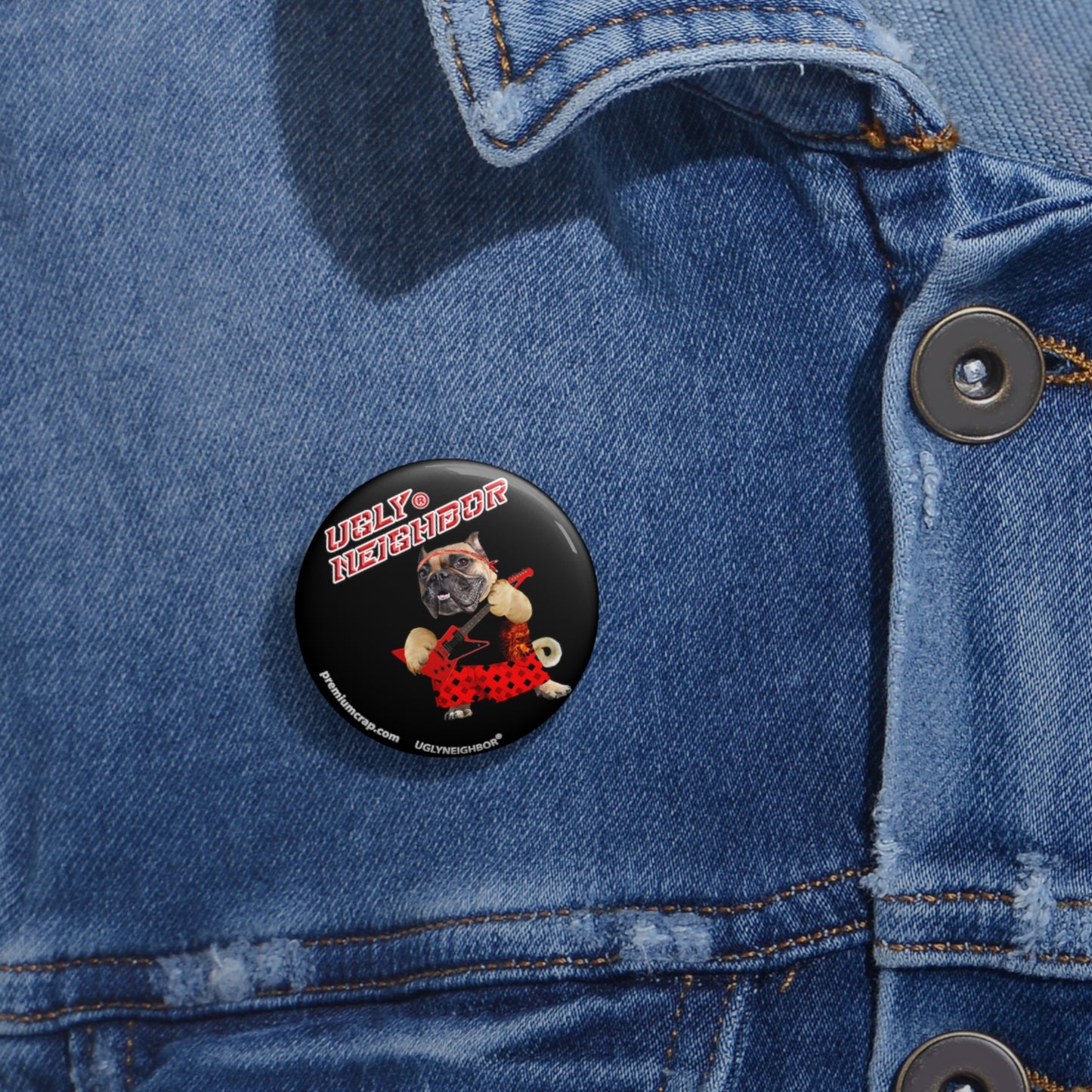 Ugly Neighbor II Pin Buttons