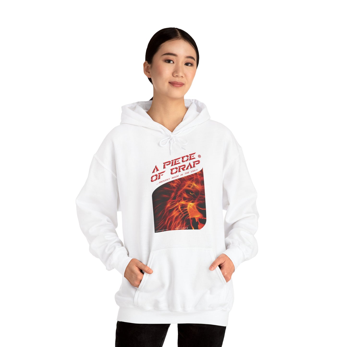 A Piece Of Crap Women's Heavy Blend Hooded Sweatshirt
