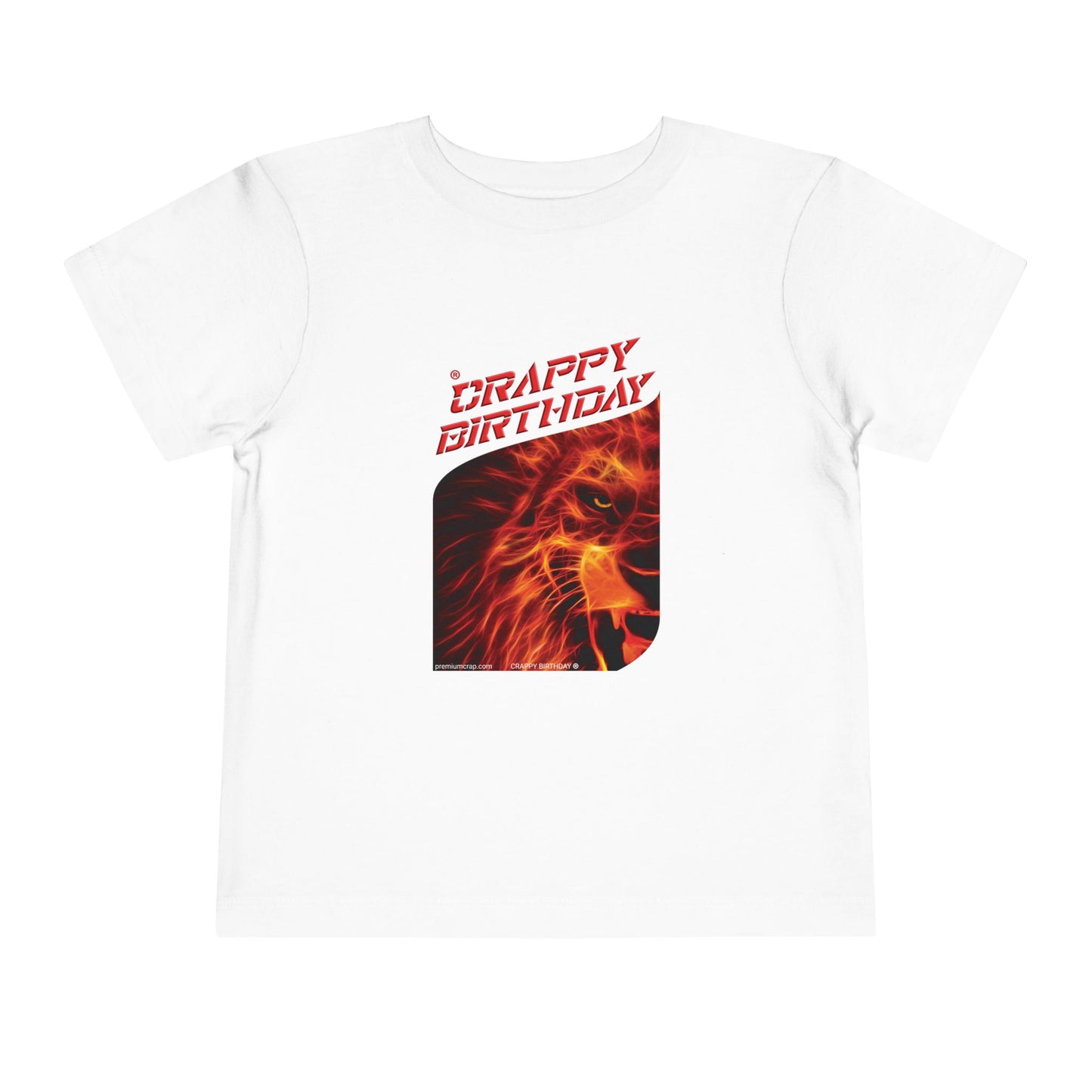 Crappy Birthday Toddler Short Sleeve Tee
