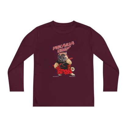 Premium Crap II Youth Long Sleeve Competitor Tee