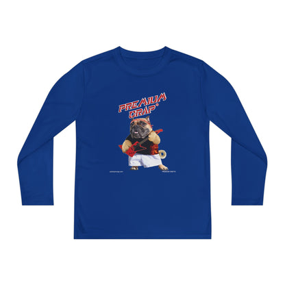 Premium Crap Youth Long Sleeve Competitor Tee