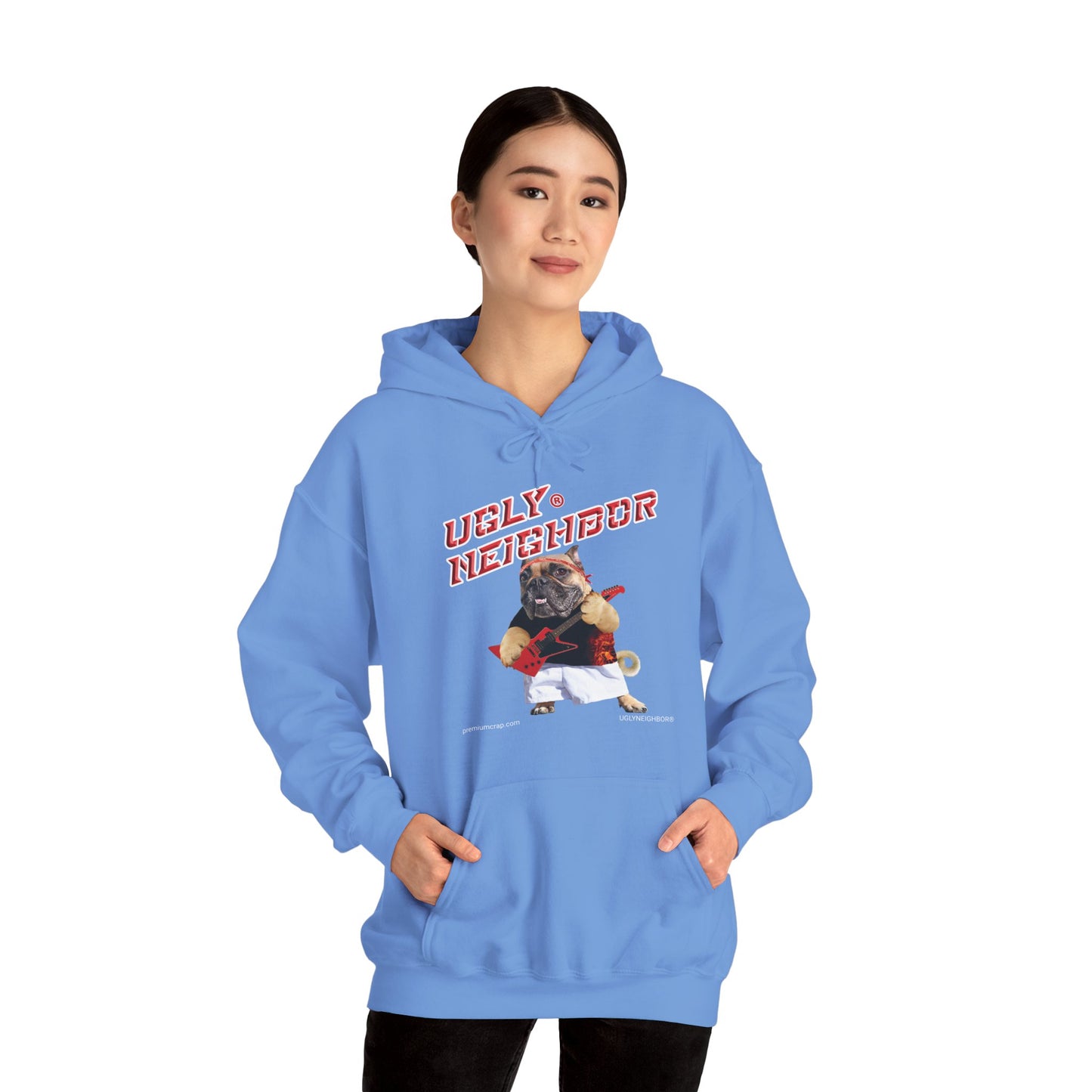 Ugly Neighbor Women's Heavy Blend Hooded Sweatshirt