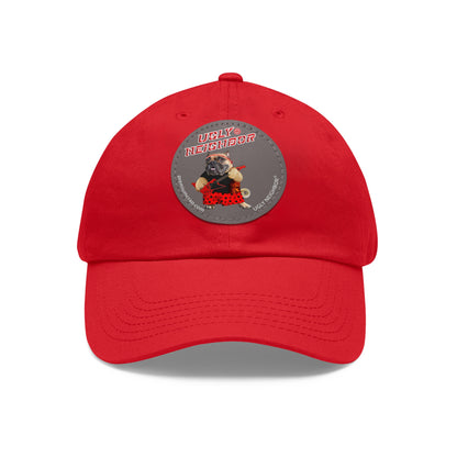 Ugly Neighbor II Dad Hat with Leather Patch (Round)