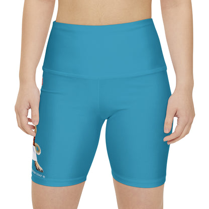 Premium Crap Workout Shorts  - Turquoise