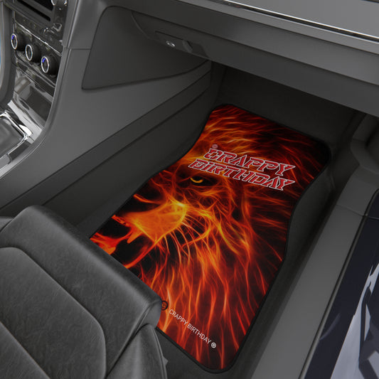 Crappy Birthday Crap Car Mats (Set of 4)