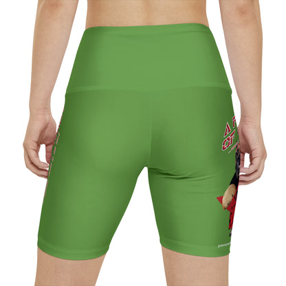A Piece Of Crap II Women's Workout Shorts - Green