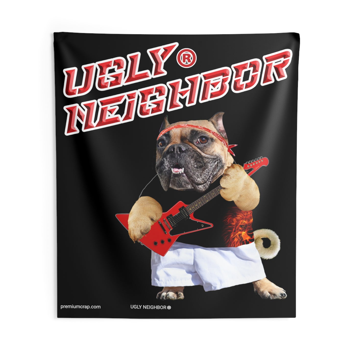 Ugly Neighbor Indoor Wall Tapestries