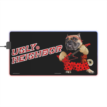 Ugly Neighbor II LED Gaming Mouse Pad