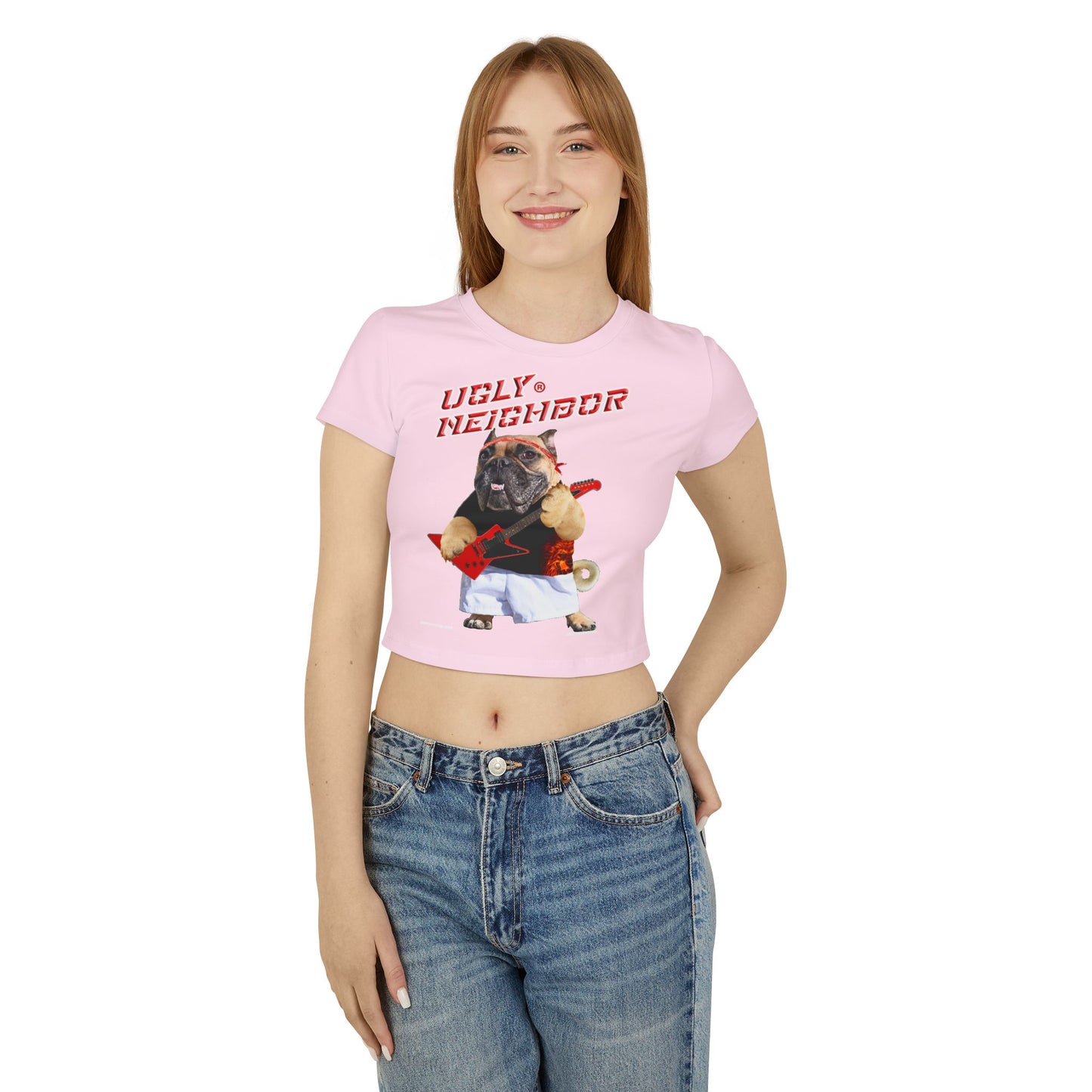 Ugly Neighbor Women's Baby Tee
