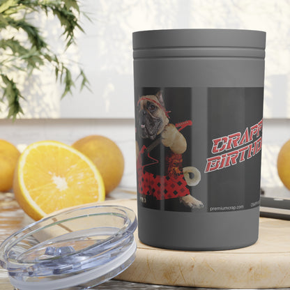 Crappy Birthday II Copper Vacuum Insulated Bottle, 22oz
