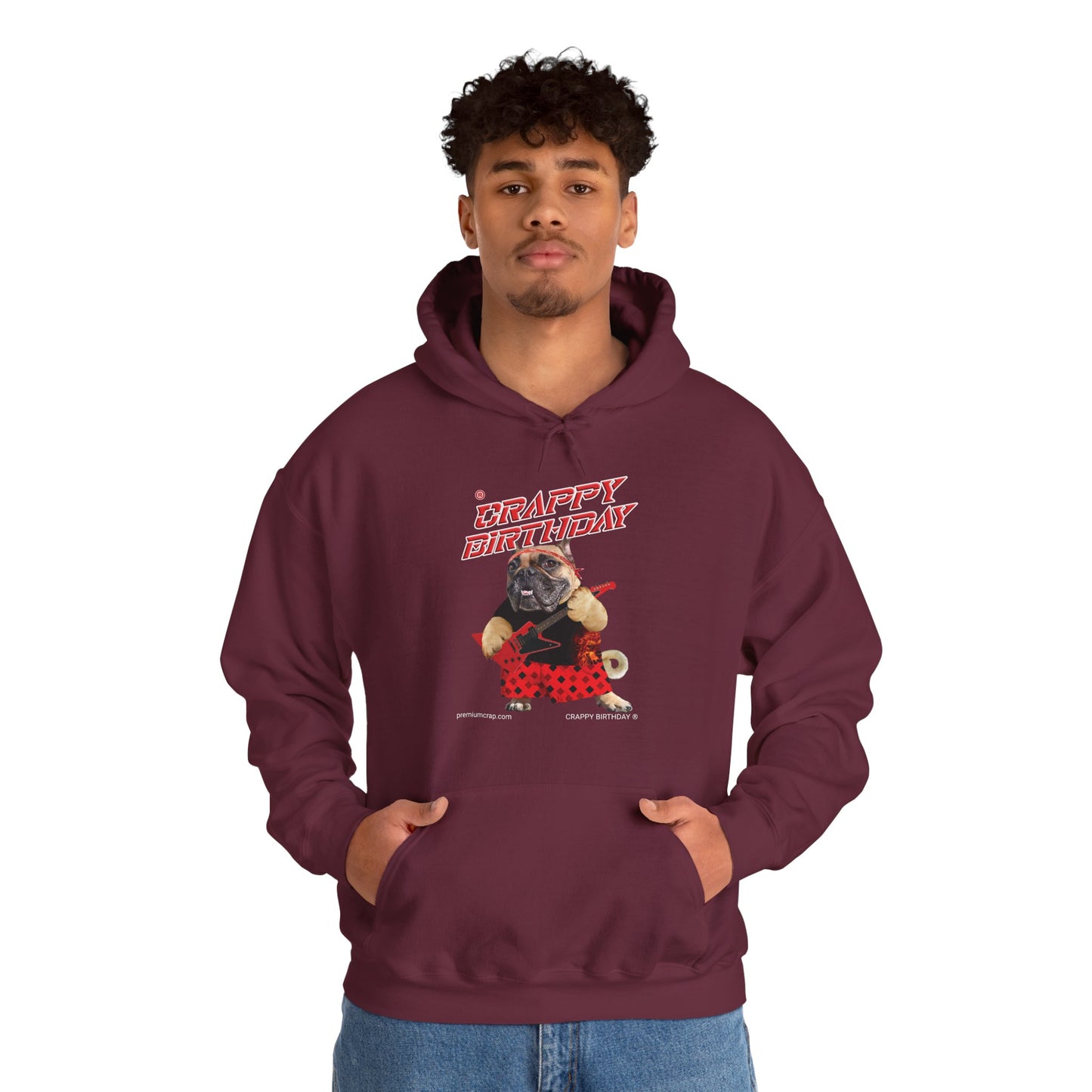 Crappy Birthday II Men's Heavy Blend Hooded Sweatshirt