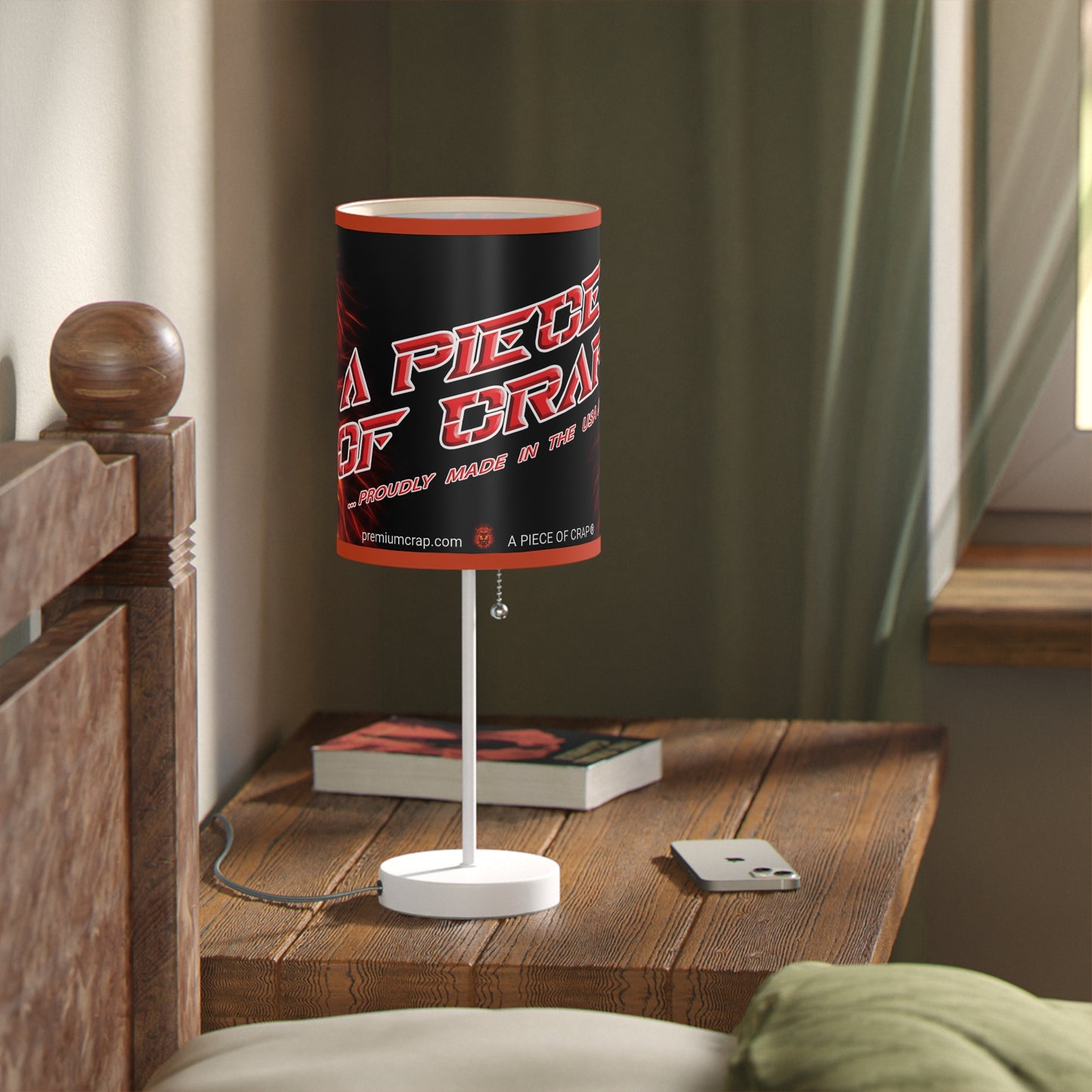 A Piece Of Crap Lamp on a Stand