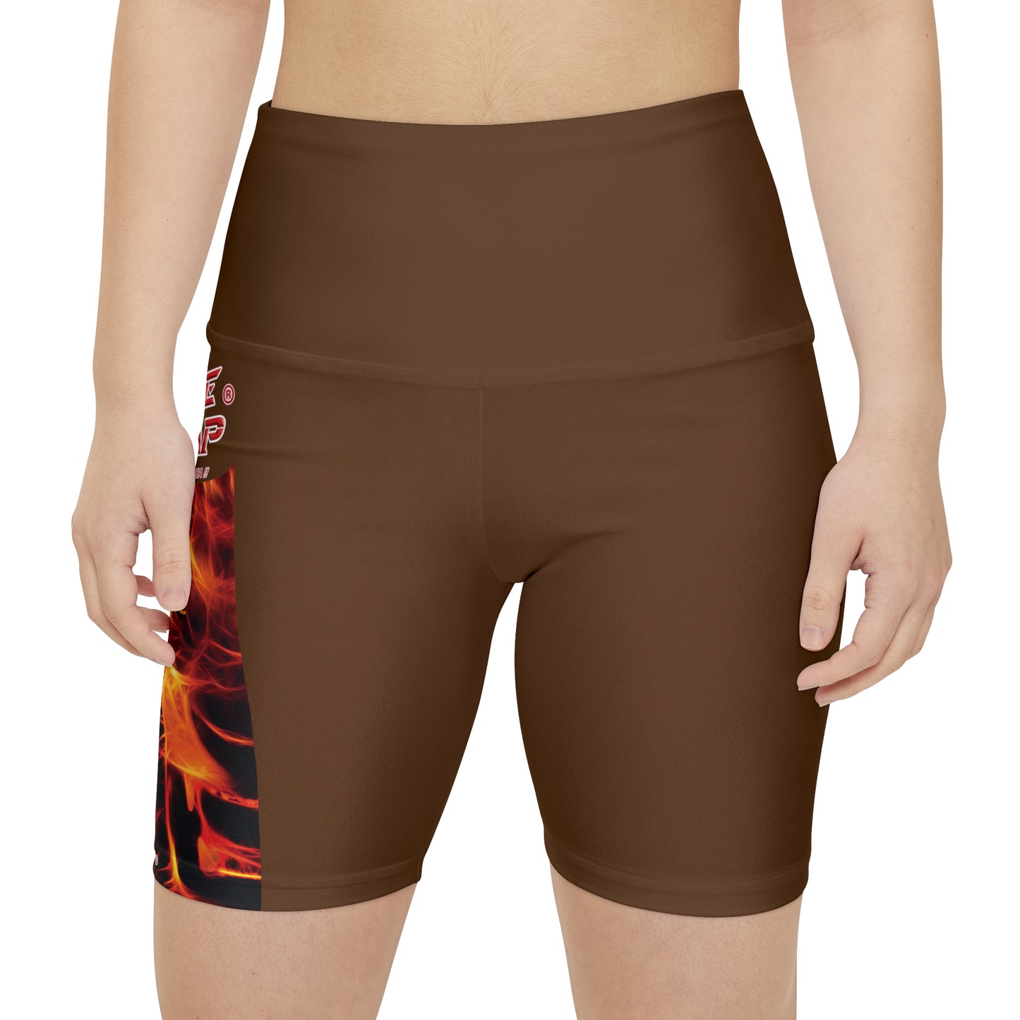 A Piece Of Crap WorkoutWit Shorts - Brown