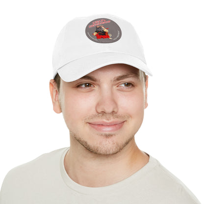 Ugly Neighbor II Dad Hat with Leather Patch (Round)