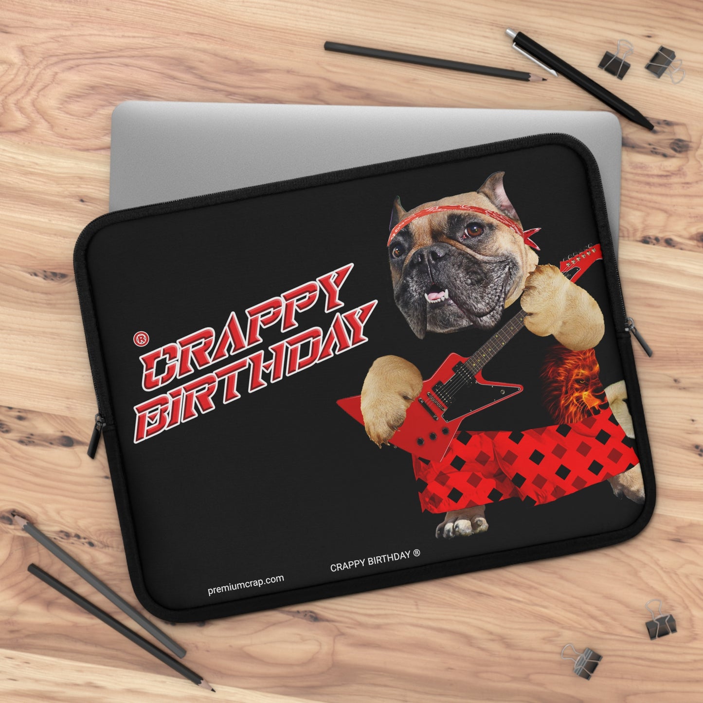 Crappy Birthday II Laptop Sleeve