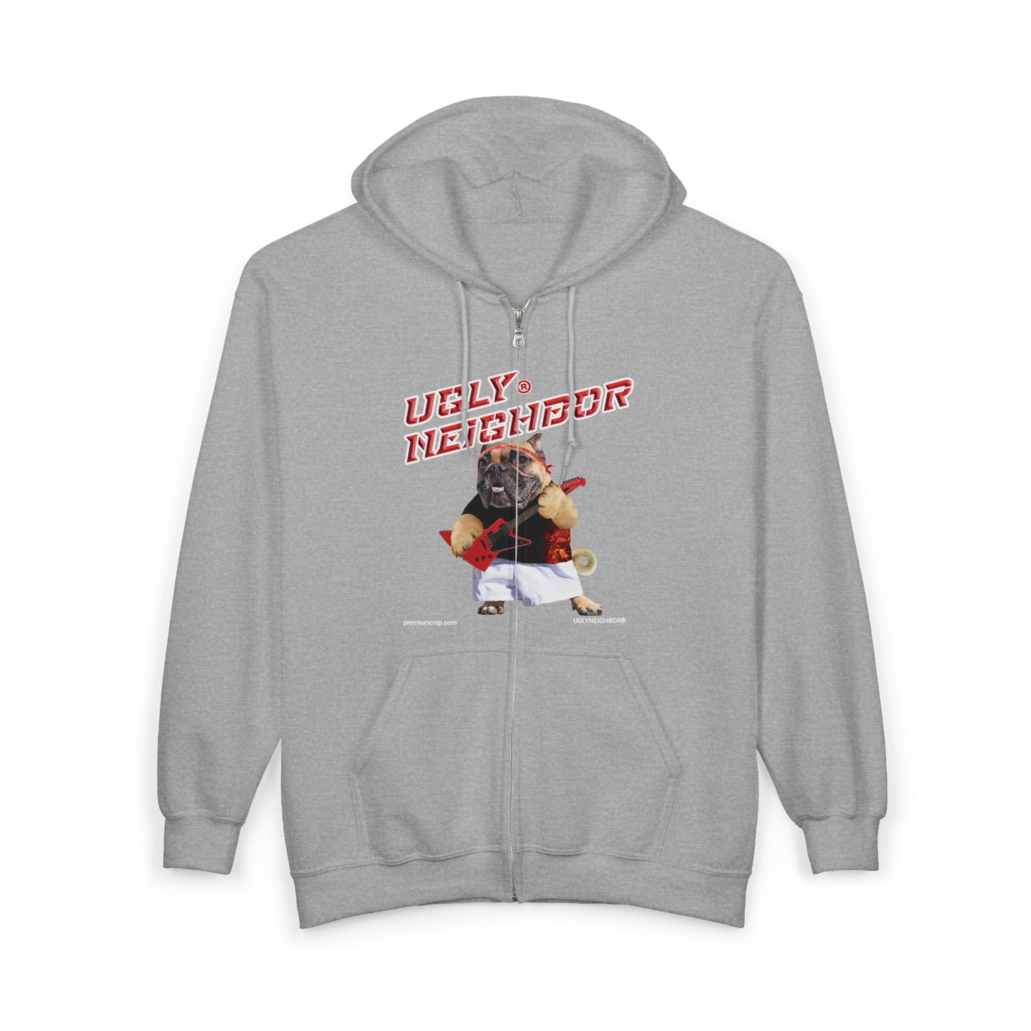 Ugly Neighbor Heavy Blend Full Zip Hooded Sweatshirt