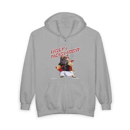 Ugly Neighbor Heavy Blend Full Zip Hooded Sweatshirt