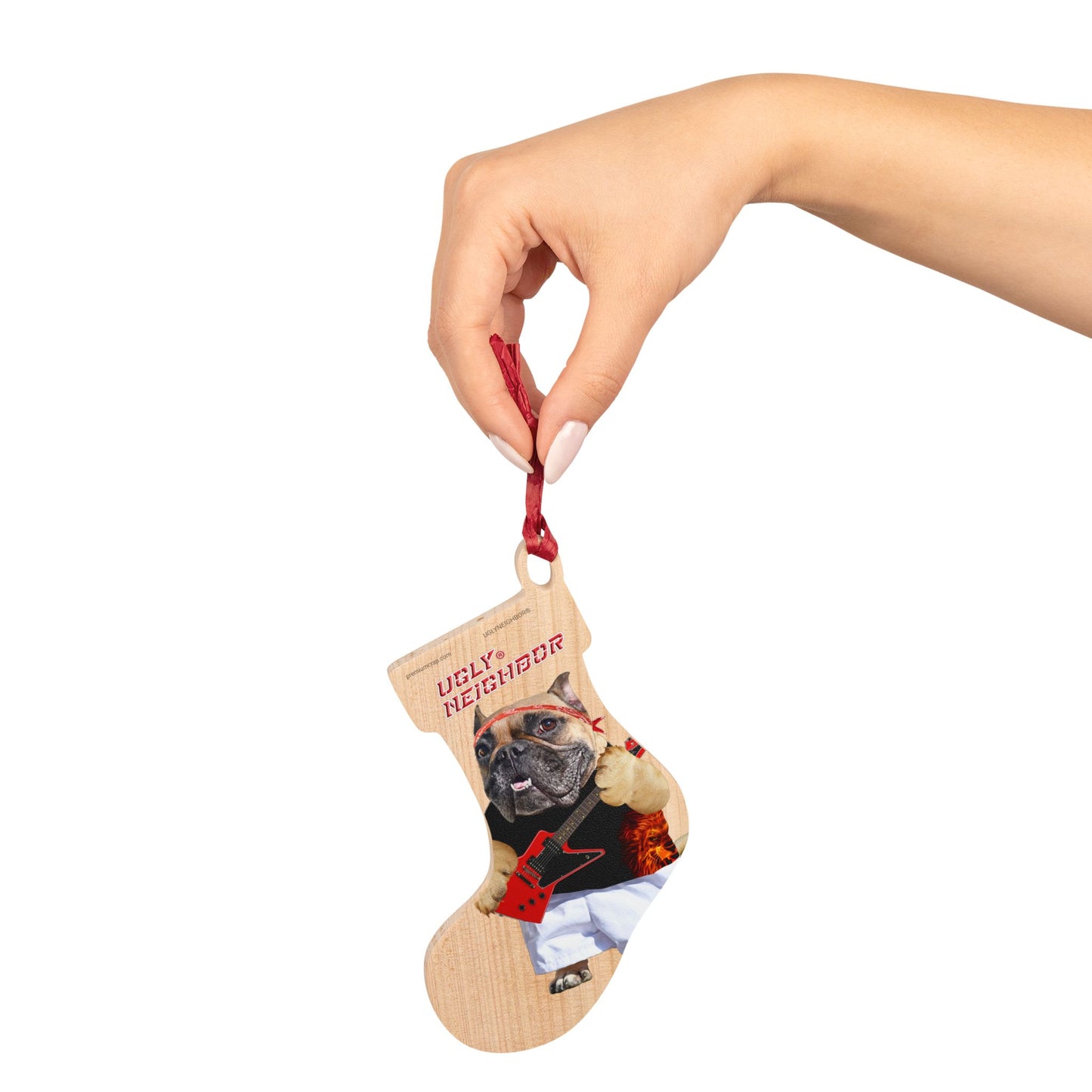 Ugly Neighbor Wooden Ornaments