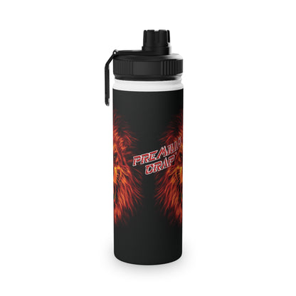 Premium Crap Stainless Steel Water Bottle, Sports Lid