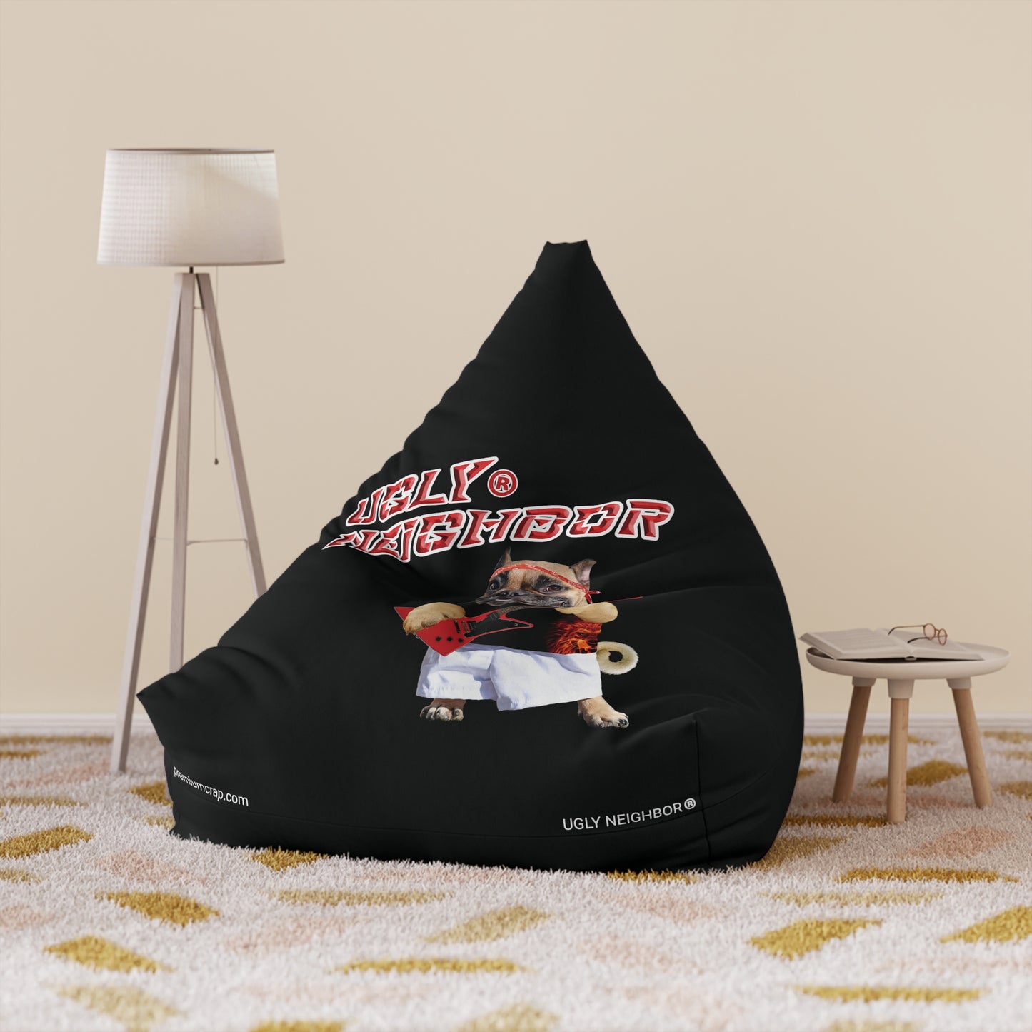 Ugly Neighbor Bean Bag Chair Cover