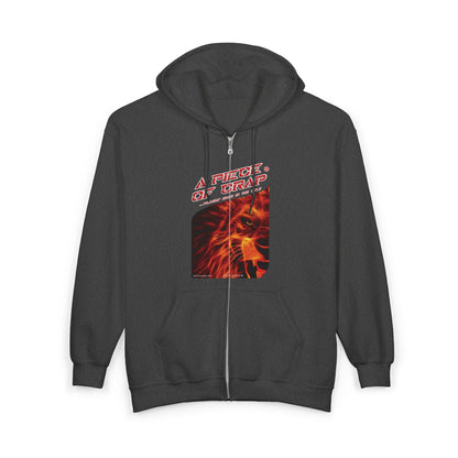 A Piece Of Crap Heavy Blend Full Zip Hooded Sweatshirt