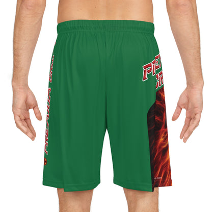 Premium Crap BougieBooty Baller Shorts - Dark Green