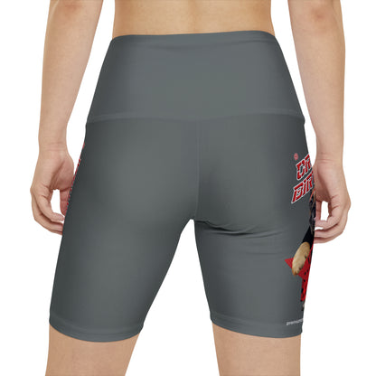 Crappy Birthday II Women's Workout Shorts - Dark Grey