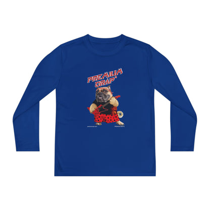 Premium Crap II Youth Long Sleeve Competitor Tee
